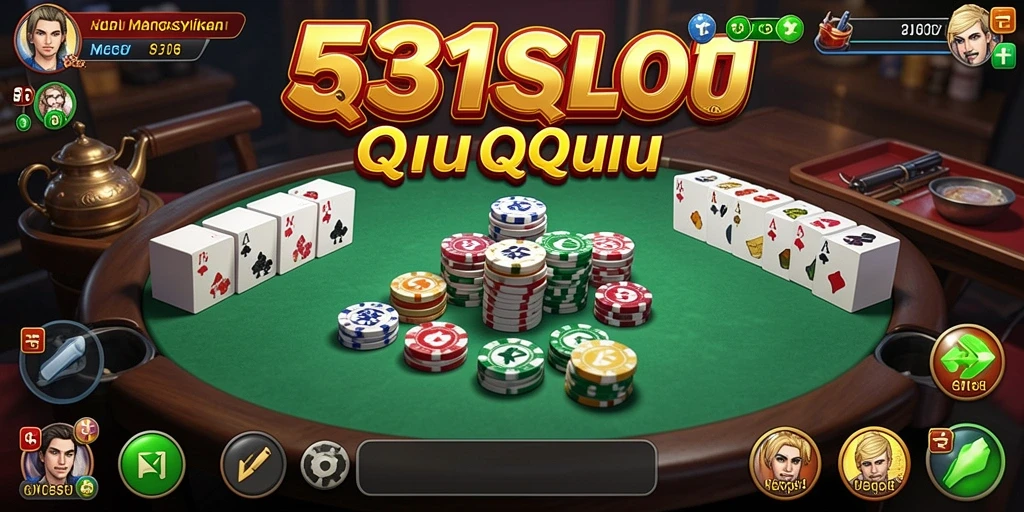 Tampilan gameplay seru dalam permainan QiuQiu 531SLOT.