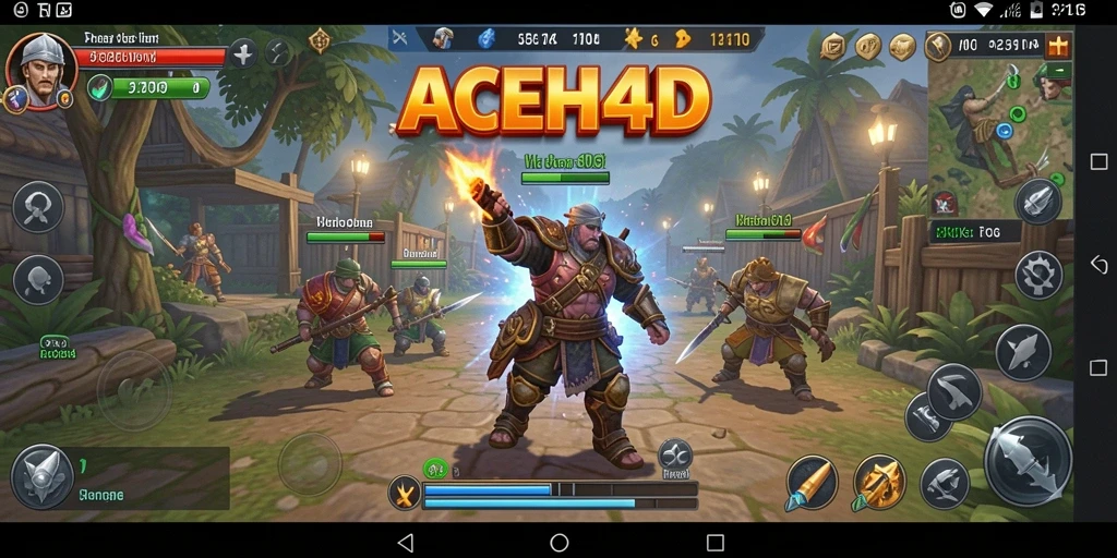 Screenshot gameplay ACEH4D yang menarik dan penuh strategi.