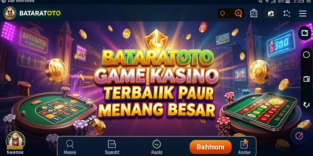 Tampilan gameplay seru dalam BATARATOTO yang memukau.