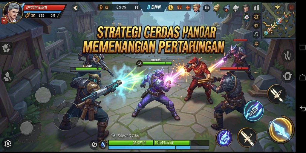 Tampilan gameplay seru dan menegangkan di BIWIN.