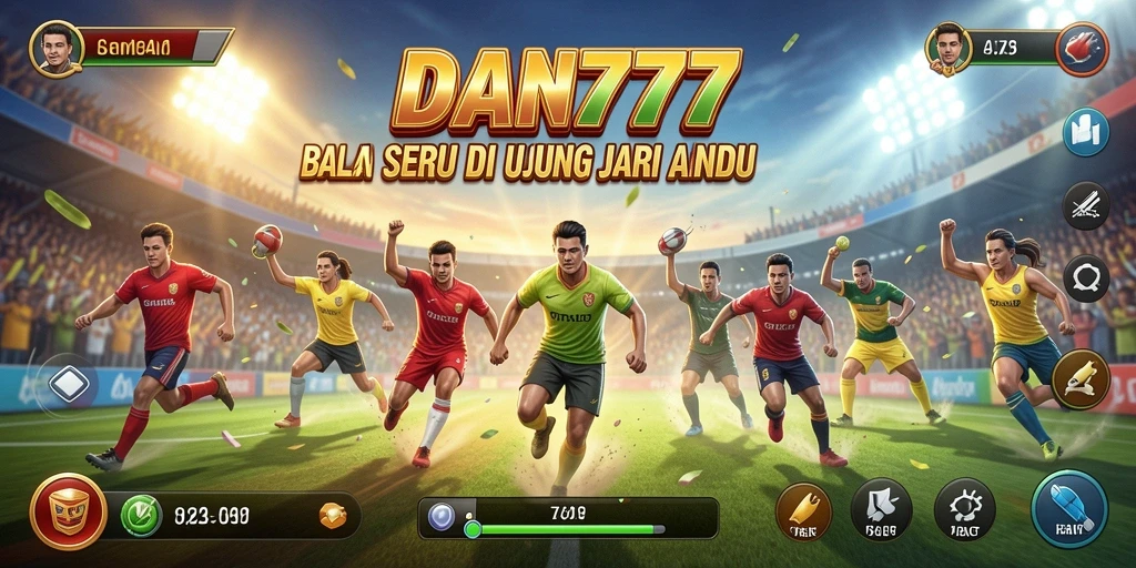 Tampilan gameplay yang mendebarkan dari balapan di DAN777.