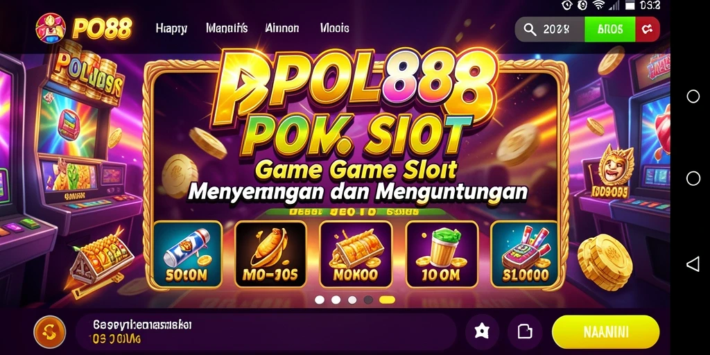 Tampilan menarik dari gameplay Slot POL88 yang mengasyikkan.