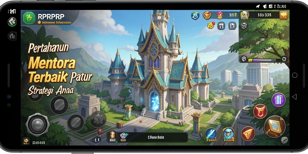 Gameplay menara pertahanan yang mendebarkan dalam RPRPRP.