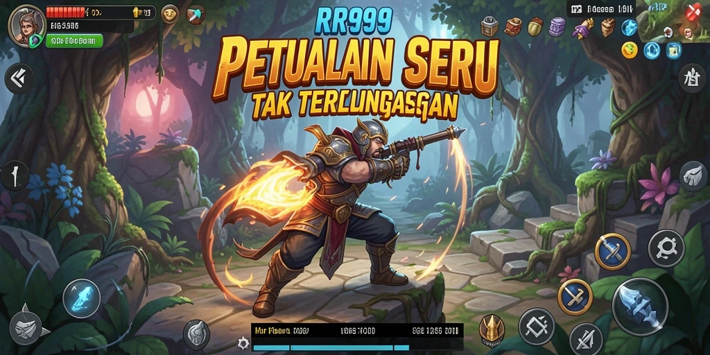 Gameplay seru di RR999 dengan visual menakjubkan.